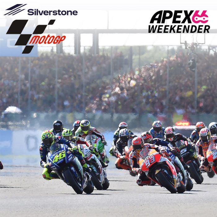 MotoGP Silverstone Grandstand Weekend For Two + £250 Cash  Apex 66