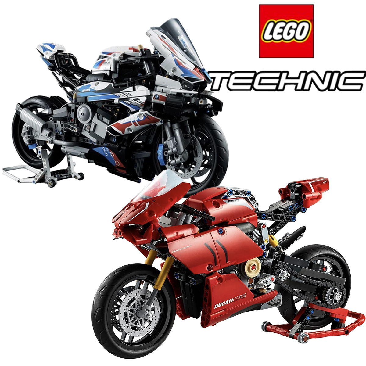 LEGO Technic BMW M 1000 RR + Ducati Panigale V4 R 42107 - Apex 66
