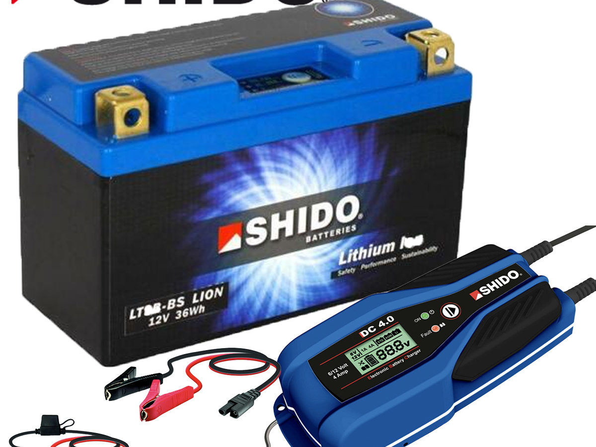 Pack Batterie Lithium Compétition SHIDO + CHARGEUR