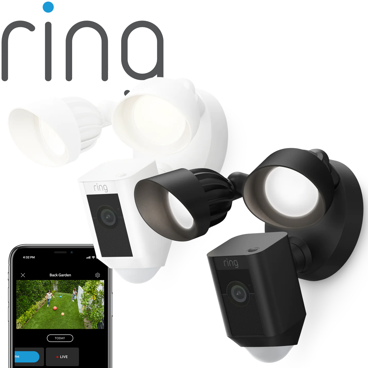 Ring camera best sale 2 pack