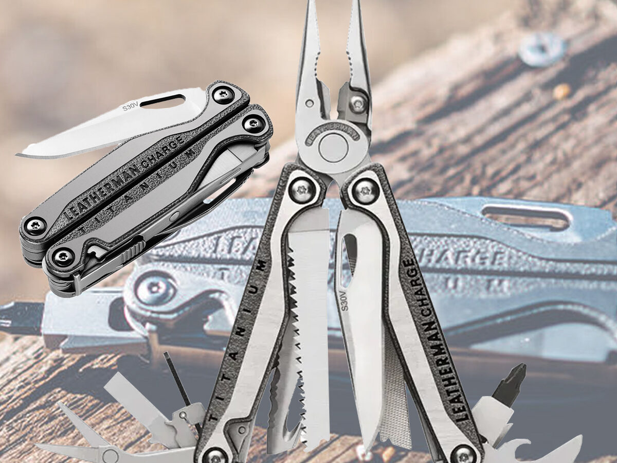 Leatherman Charge + TTi 19 Piece Multi Tool With Leather Sheath