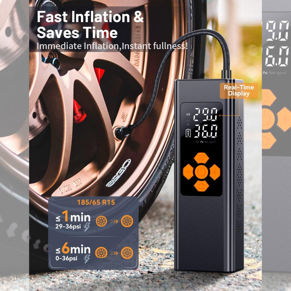 Wireless Air Pump – 150PSI Tire Inflator – The Inja